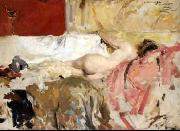 Female Nude Joaquin Sorolla